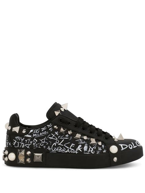 dolce gabbana spike shoes|net a porter Dolce & Gabbana.